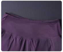 Load image into Gallery viewer, Women's 2 in 1 Shorts with Pockets - Lightweight Breathable Loose Anti-Disclosure Split Side for Yoga Running Gym

