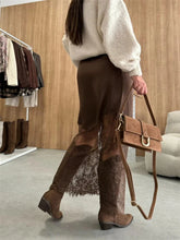 Load image into Gallery viewer, Patchwork Lace High Waist Maxi
