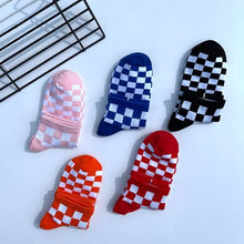 Load image into Gallery viewer, Unisex Korean Checkerboard Ankle Socks
