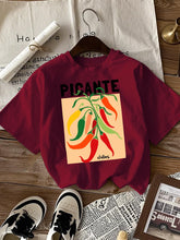 Load image into Gallery viewer, Picante Chillies Streetwear Cotton Tee
