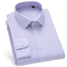 Load image into Gallery viewer, Bamboo Stripe Slim Business Shirt
