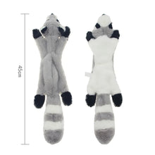 Load image into Gallery viewer, Funny Simulated Animal No Stuffing Dog Toy with Squeakers Durable Stuffingless Plush Squeaky Dog Chew Toy Crinkle Pet Squeak Toy

