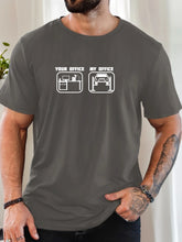 Load image into Gallery viewer, Men's T-Shirt 100% Cotton Summer Casual Soft Creative Letter Print Round Neck Breathable Short Sleeve T-Shirts 2025 New Tees

