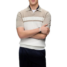 Load image into Gallery viewer, Cotton Patchwork Casual Summer Polo
