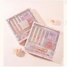 Load image into Gallery viewer, 8-Piece Beauty Set with Lipstick, Concealer, Eyeshadow, Eyebrow, and Blush Makeup
