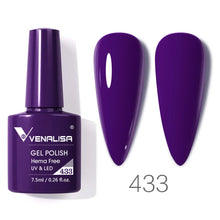Load image into Gallery viewer, Venalisa VIP4 Nail Gel Polish HEMA/TPO FREE Full Coverage Beautiful Semi Permanent Soak Off UV LED Gel Nail Polish Gel Lacquer
