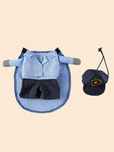 Load image into Gallery viewer, Pet Costume Fashion Courier Style Clothes Halloween Suit With a Hat Costume Apparel for Dog
