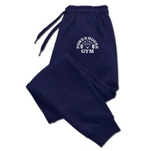 Load image into Gallery viewer, Men'S Casual Joggers with Elastic Drawstring Waist &amp; Cuffed Ankles - 100% Polyester Knit, Loose Fit Print Athletic Pants for Gym
