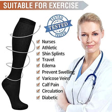 Load image into Gallery viewer, Compression Knee Support Socks
