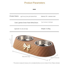 Load image into Gallery viewer, Bow-Tie Base Light Luxury Bowl
