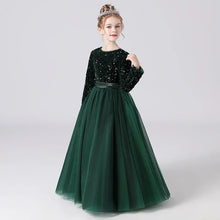 Load image into Gallery viewer, Classic Girls Chiffon Ball Gown
