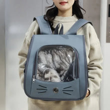 Load image into Gallery viewer, Pet Cat Carrier Bag Cat Backpack Outdoor Breathable Portable Shoulders Bag for Cats Small Dogs Transport Carrier
