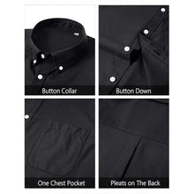 Load image into Gallery viewer, Solid Oxford Business Button Shirt

