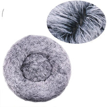 Load image into Gallery viewer, 40-90cm 6 Sizes Round Pet Bed for Large Dog Bed Super Soft Cat Bed Plush Dog House for Medium Dog House Winter Warm Sleeping

