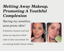 Load image into Gallery viewer, Makeup remover cream deeply cleanses the face, eyes, and lips with a gentle and non irritating makeup remover oil
