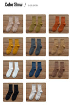 Load image into Gallery viewer, Combed Cotton Business Crew Socks
