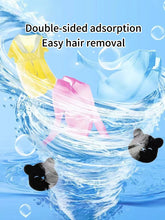 Load image into Gallery viewer, 2 /4 Sets Of Household Pet Hair Remover, Machine Washed Bear Sticky Sponge, Reusable, Suitable For Washing Machine, Dryer, Black
