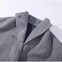 Load image into Gallery viewer, 2025 Autumn Woolen Coats Women Casual Double Breasted Stand Collar Female Office Short Jackets Chic Lady Loose Street Outwear
