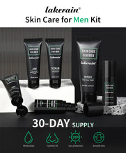 Load image into Gallery viewer, Men's Skin Care Kit - 3 in 1 Set with Face Wash, Moisturizing Cream &amp; Eye Cream, Daily Anti-Aging &amp; Oil Control Facial Treatment
