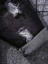 Load image into Gallery viewer, Tartan Polo Denim Outfit Set
