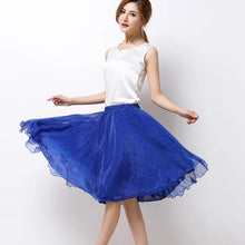 Load image into Gallery viewer, Silk Pleated High Waist Midi
