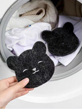 Load image into Gallery viewer, 2 /4 Sets Of Household Pet Hair Remover, Machine Washed Bear Sticky Sponge, Reusable, Suitable For Washing Machine, Dryer, Black
