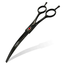 Load image into Gallery viewer, Pet Grooming Scissors   7inch Right and Left Hand Curved Scissors For Dog Grooming

