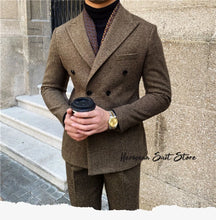 Load image into Gallery viewer, Modern Double Breasted Business Suit
