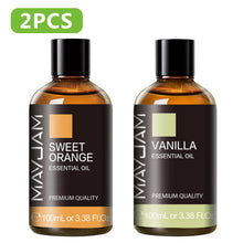 Load image into Gallery viewer, 100ML Pure Plant Essential Oil Mint Bergamot Patchouli Citronella Lemongrass Chamomile Cedarwood For Reed Diffuser Humidifier
