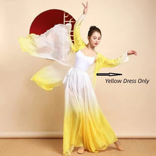 Load image into Gallery viewer, Classical Gradient Chiffon Dance Dress
