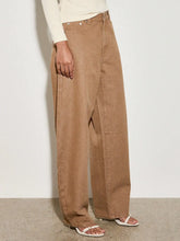 Load image into Gallery viewer, European style  American retro  high waisted wide leg jeans for women  new style for spring summer 2025  loose and slimming effe
