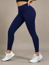 Load image into Gallery viewer, Women's Yoga Leggings Solid Color High Waisted Slim Fit Hip Lifting Stretch Leggings Quick Drying Breathable Fitness Sport Pants
