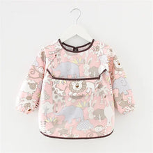 Load image into Gallery viewer, Waterproof Long Sleeve Baby Bib
