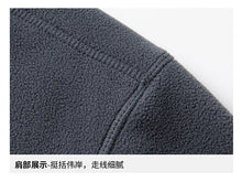 Load image into Gallery viewer, 2025 Men Sweatshirt Turtleneck Half Button Pullover Male Polar Fleece Casual Basic Elegant Work Wear Winter Autumn Warm Jacket
