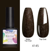 Load image into Gallery viewer, NAILCO 8ml Pink Red Colors Gel Nail Polish Nail Art Varnishes Gel Lacquer Coat LED Nails Manicure Design UV Gel Varnish Soak Off
