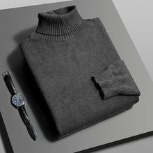 Load image into Gallery viewer, Slim Turtleneck Knit Pullover
