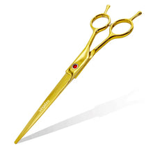 Load image into Gallery viewer, Pet Grooming Scissors   7inch Right and Left Hand Curved Scissors For Dog Grooming
