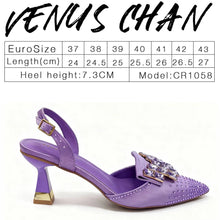 Load image into Gallery viewer, Chic Women’s High Heels – Sparkling Diamond Accents &amp; Sleek Pointed-Toe Design for Parties and Daily Commuting
