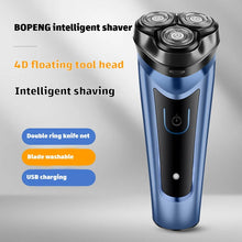 Load image into Gallery viewer, Shaver for Men USB Electric Shaver Powerful Beard Shaving Machine Electric Razor Rechargeable Waterproof
