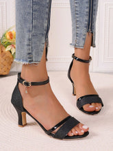 Load image into Gallery viewer, Women High Heels Sandals Summer Fashion Party Shoes for Women Comfortable Open Toed Thin Heels Sandals Designer Luxury Sandals

