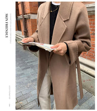 Load image into Gallery viewer, Double Faced Wool Korean Coat

