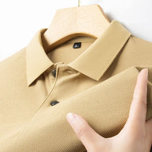Load image into Gallery viewer, Men's 100% Cotton Polo Shirt - Summer Casual Breathable Tee,19 Colors,Ideal for Golf and Sports,Business Casual,Silk-Like Finish
