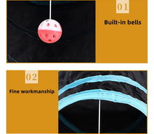 Load image into Gallery viewer, Cat Tunnel Pet Supplies Cat S T Pass Play Tunnel Foldable Cat Tunnel Cat Toy Breathable Drill Barrel for Indoor loud paper

