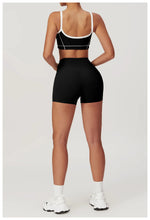 Load image into Gallery viewer, Yoga Set Women Sport Bra Gym Workout Legging High Waist Wide Flare Pant Fitness Sports Shorts Active Wear Suit
