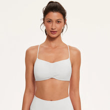 Load image into Gallery viewer, Sports Bras for Women Strappy Bras Open Back Shockproof Quick-Drying Yoga Bra Padded Gym Crop Tops Workout Fitness Bra Women
