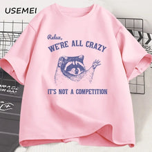 Load image into Gallery viewer, Relax Crazy Graphic Tee Men
