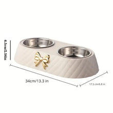 Load image into Gallery viewer, Bow-Tie Base Light Luxury Bowl
