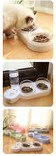 Load image into Gallery viewer, Pet Automatic Feeders 3 Bowl Pet Water Dispenser Feeders Large-diameter Dog Basin Cat Bowls Pet Automatic Feeders Wholesale
