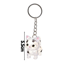 Load image into Gallery viewer, New Cat Hair Storage Keychain Bag Pendant Transparent Pet Fur Keepsake Capsule Souvenir Collection Gift Decoration Accessories
