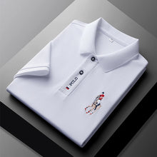 Load image into Gallery viewer, Men's Embroidered Casual Fashion Short Sleeved POLO Shirt Summer Comfortable Top

